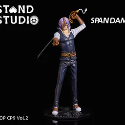 Stand - Spandam and Fukurou StatueCorp