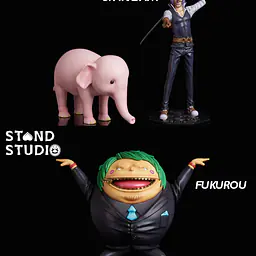 Stand - Spandam and Fukurou StatueCorp
