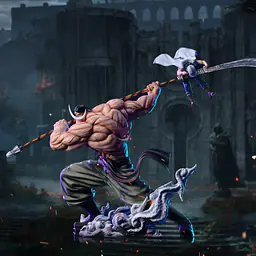 LC - Whitebeard StatueCorp