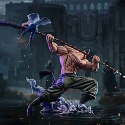 LC - Whitebeard StatueCorp