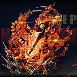 Fantasy - Sanji vs Queen StatueCorp