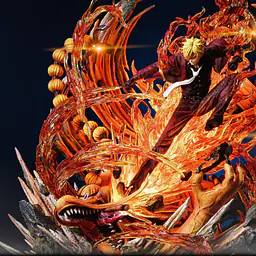 Fantasy - Sanji vs Queen StatueCorp