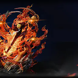 Fantasy - Sanji vs Queen StatueCorp