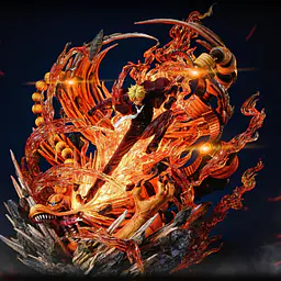 Fantasy - Sanji vs Queen StatueCorp