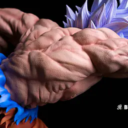 Buu x UK - UI Goku vs Jiren StatueCorp