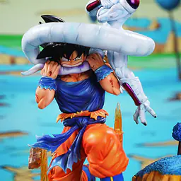 JacksDo - Goku bites Frieza StatueCorp
