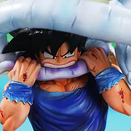 JacksDo - Goku bites Frieza StatueCorp