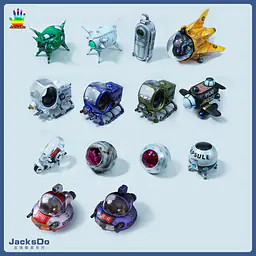 JacksDo - Red Ribbon Submarine StatueCorp