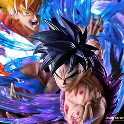 YunQi - Gohan and Goku StatueCorp