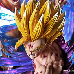 YunQi - Gohan and Goku StatueCorp