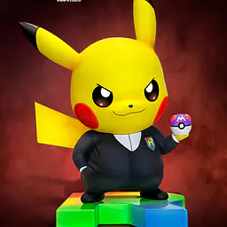 EGG - Pikachu cos Giovanni 2