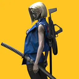 Fan Art - Android 18 11
