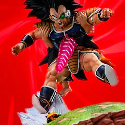 Figure Class - Goku and Piccolo vs Raditz 7