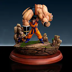 Figure Class - Goku vs Nappa 4
