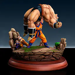 Figure Class - Goku vs Nappa 1
