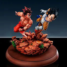 Figure Class - Goku vs Vegeta 1