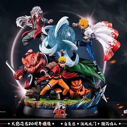 Krazy Art x TV Tokyo - Naruto, Jiraiya and Minato 1