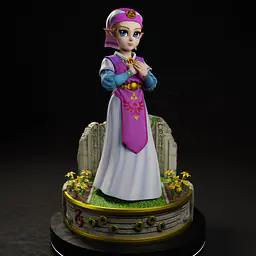Kintsukuroi - Princess Zelda 1