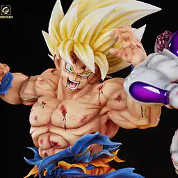Figure Class x Oracle - SSJ Goku vs Frieza 11