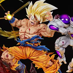 Figure Class x Oracle - SSJ Goku vs Frieza 3