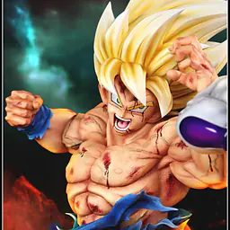 Figure Class x Oracle - SSJ Goku vs Frieza 13