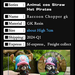 JacksMake x Animal BangBang - Racoon Chopper 16