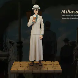 Freedom - Mikasa 1