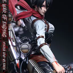 LC - Mikasa and Levi vs Founding Titan 3