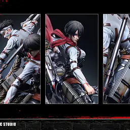 LC - Mikasa and Levi vs Founding Titan 8