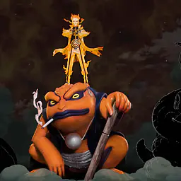 CW - Naruto and Toad 2