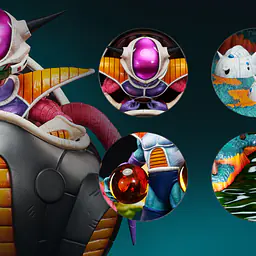 King - Frieza First Form, Dodoria and Zarbon 5