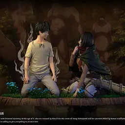 Sure - Eren and Mikasa 1