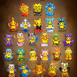 EGG - Pikachu cos Moltres, Zapdos and Articuno 5