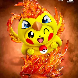 EGG - Pikachu cos Moltres, Zapdos and Articuno 1
