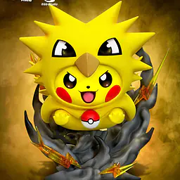 EGG - Pikachu cos Moltres, Zapdos and Articuno 2