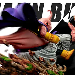 Clouds - Majin Buu vs Kid Buu 16