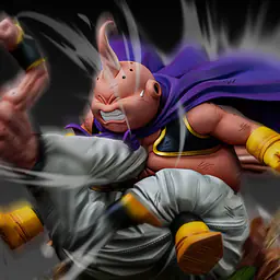 Clouds - Majin Buu vs Kid Buu 9