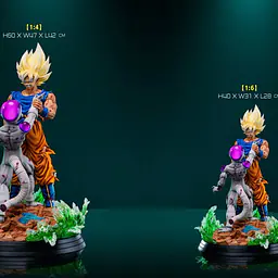 Figure Class x Oracle - SSJ Goku vs Frieza 5