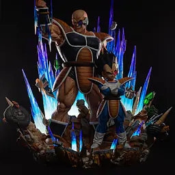 Clouds - Vegeta and Nappa 7