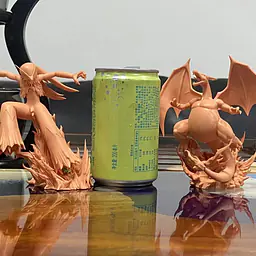 Pokemon x Monkey D - Charizard vs Blakizen 8