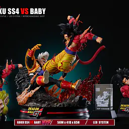 MAD - SSJ4 Goku vs Baby Vegeta 11