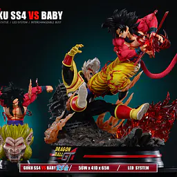 MAD - SSJ4 Goku vs Baby Vegeta 1