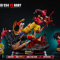 MAD - SSJ4 Goku vs Baby Vegeta 6