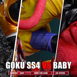 MAD - SSJ4 Goku vs Baby Vegeta 12