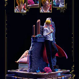 Lamzc - Sanji and Pudding 4