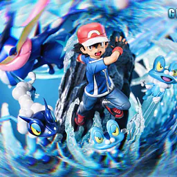 Fantasy - Ash and Greninja 9