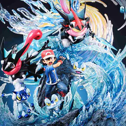 Fantasy - Ash and Greninja 5