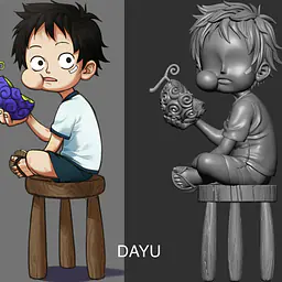 DAYU - Luffy vs Kaido 9