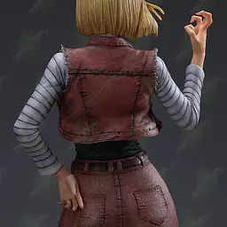 Green Leaf - Android 18 4