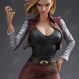 Green Leaf - Android 18 2